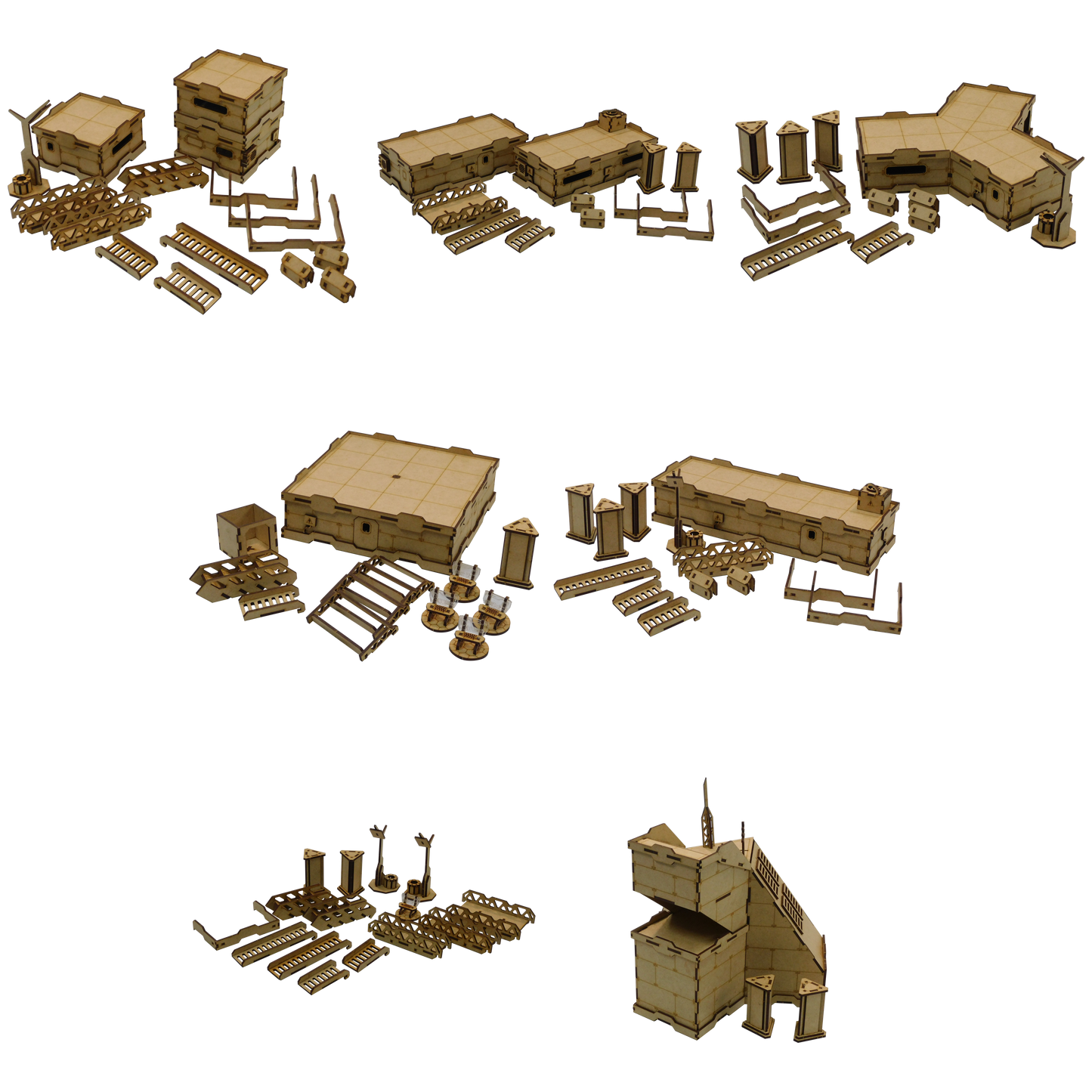 The Infinite Block - Full Table Set