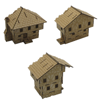 Half Houses - Set of 3