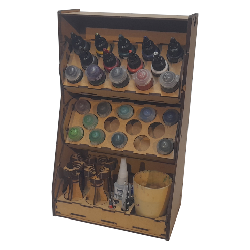 Paint Tray System - Vertical Racks